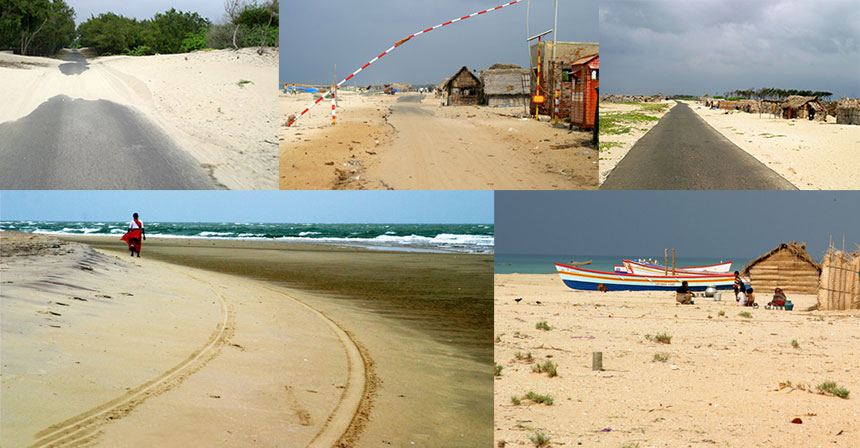 Life at Dhanushkodi beach