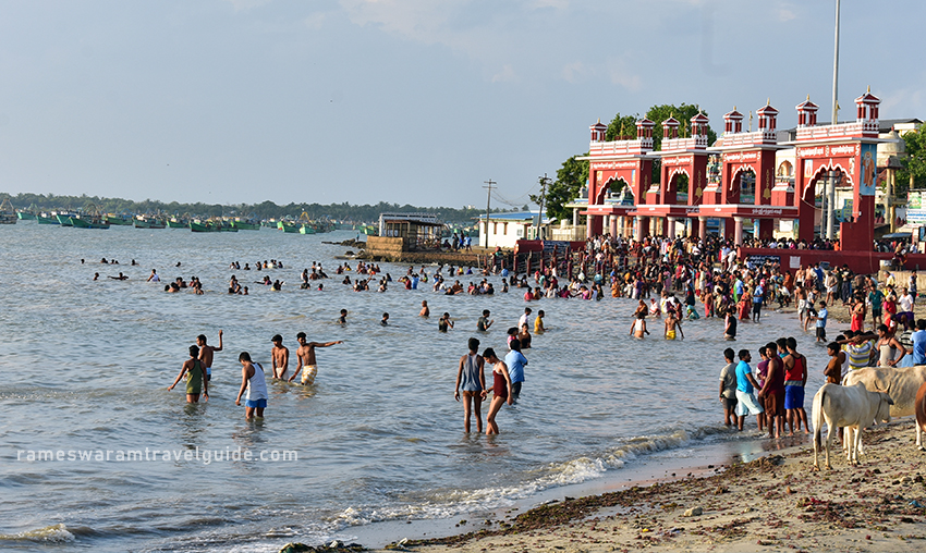 Agni Theertham Beach Rameswaram